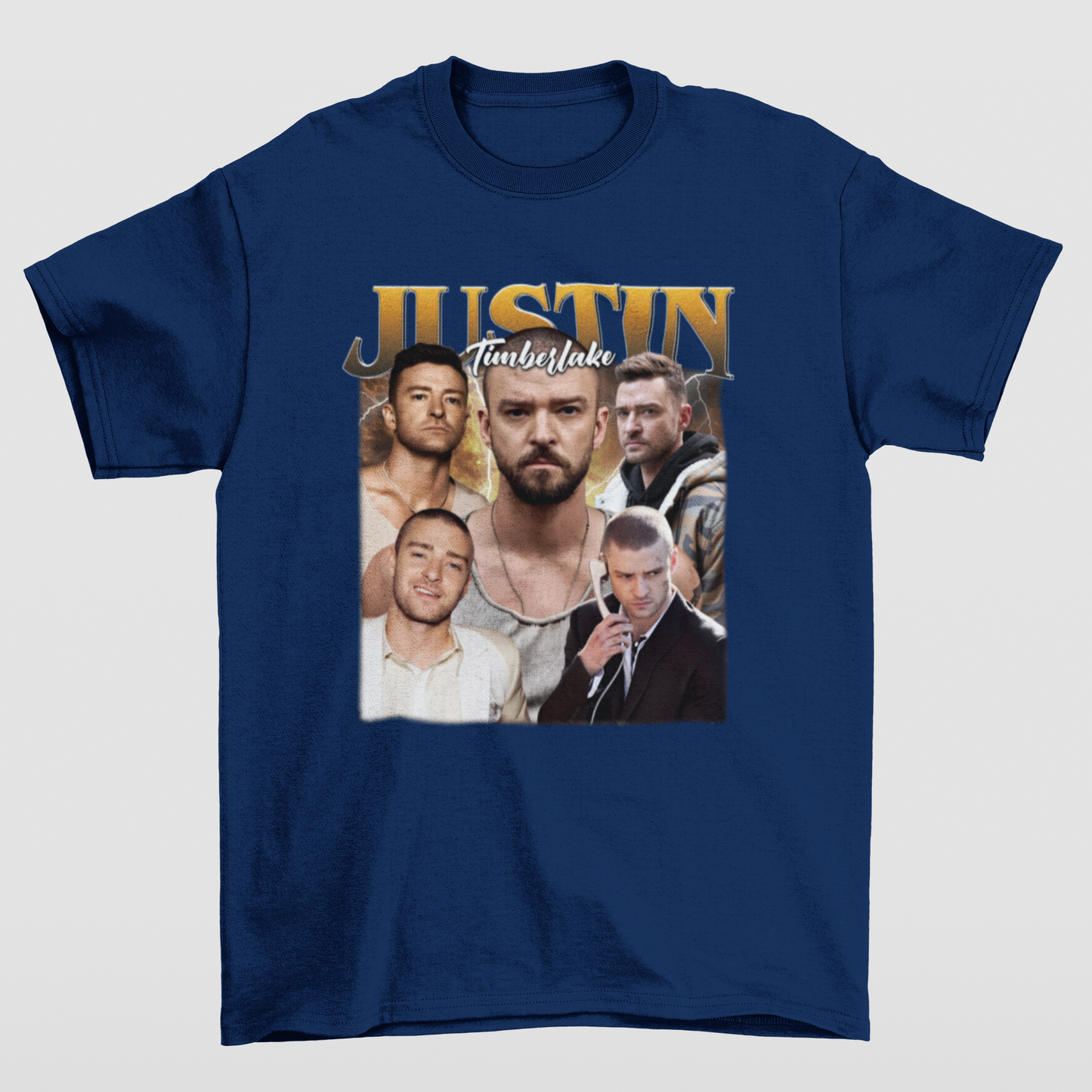 Camiseta Básica Justin Timberlake Graphic