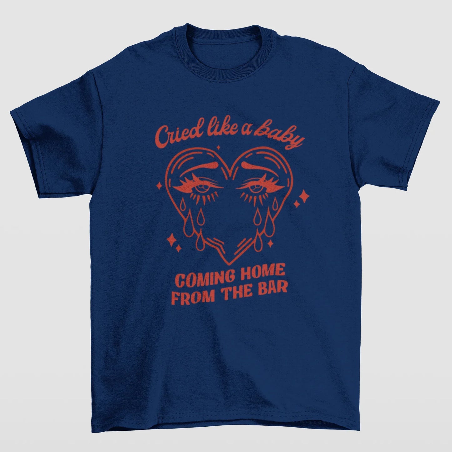 Camiseta Básica Taylor Swift Cruel Summer Illustrated- AZUL- MARINHO