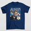 Camiseta Básica Justin Timberlake 90's Retro