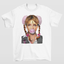 Camiseta Básica Britney Spears Bubble- branco