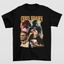 Camiseta Básica Chris Brown Graphic- PRETO
