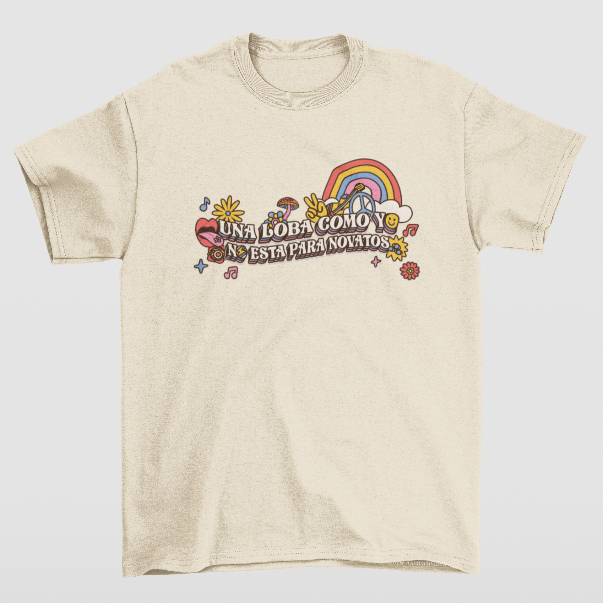 Camiseta Básica Shakira Una Loba Como Yo- pérola