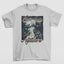 Camiseta Básica Christina Aguilera Bat- CINZA