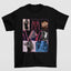 Camiseta Básica Mariah Carey 90's Vintage- preto