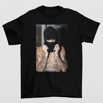 Camiseta Básica Justin Bieber Bad Boy Preto