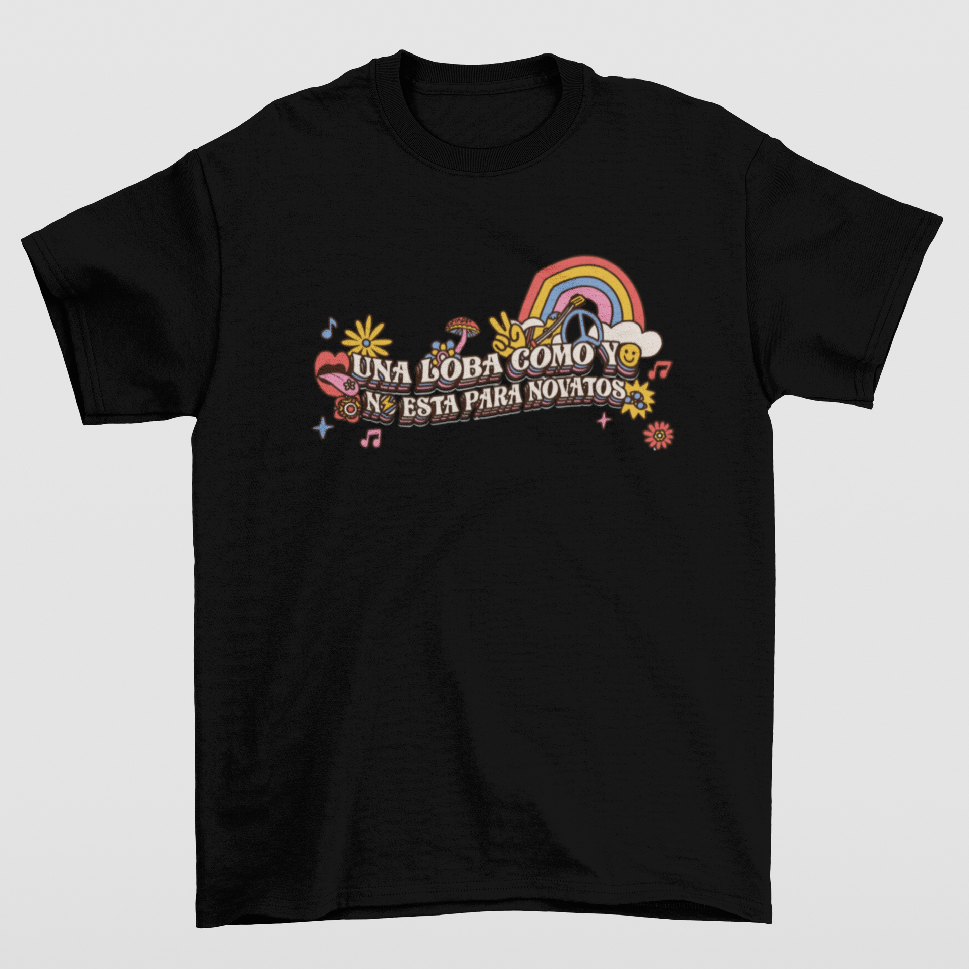 Camiseta Básica Shakira Una Loba Como Yo- preto