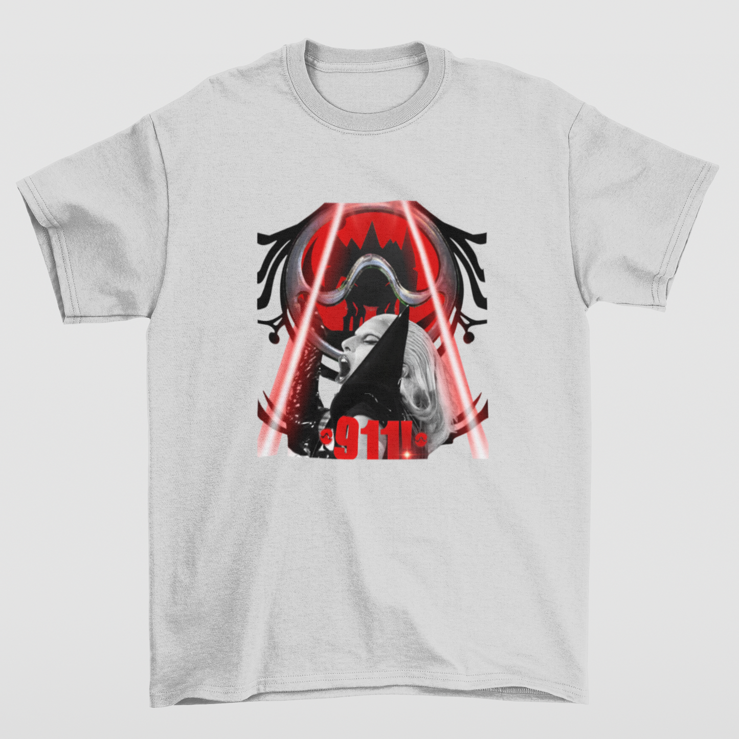 Camiseta Básica Lady Gaga 911