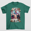 Camiseta Básica Justin Bieber Graphic Sexy- verde