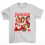 Camiseta Básica Christmas Mariah Carey- cinza