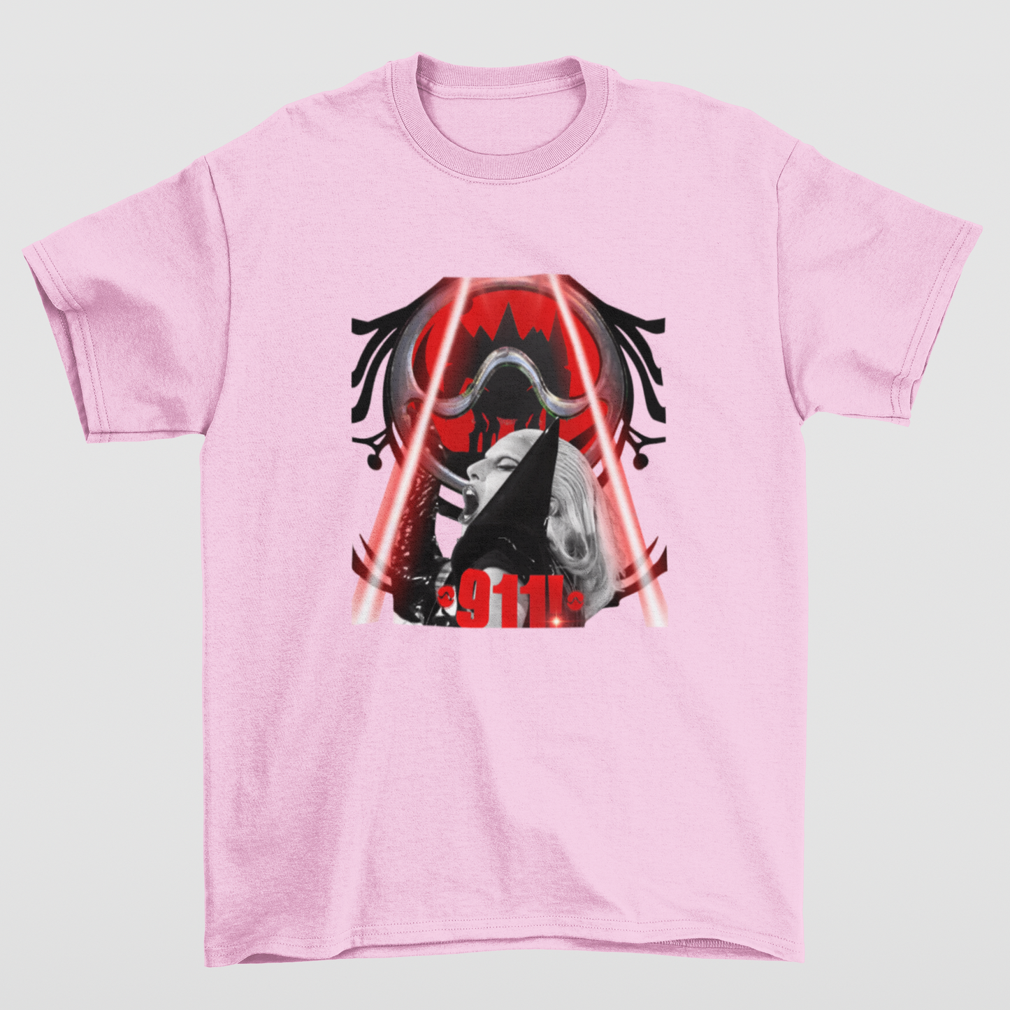 Camiseta Básica Lady Gaga 911