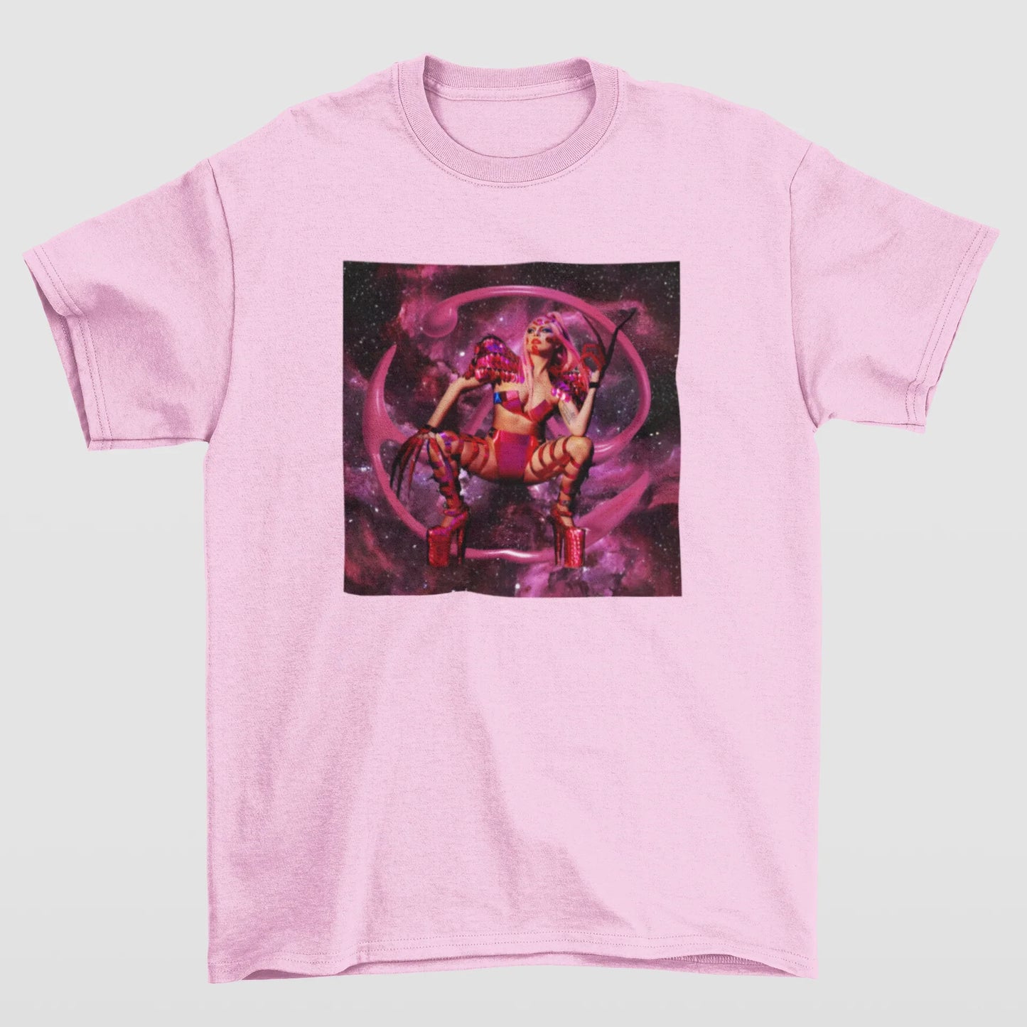 Camiseta Básica Lady Gaga Chromatica Era