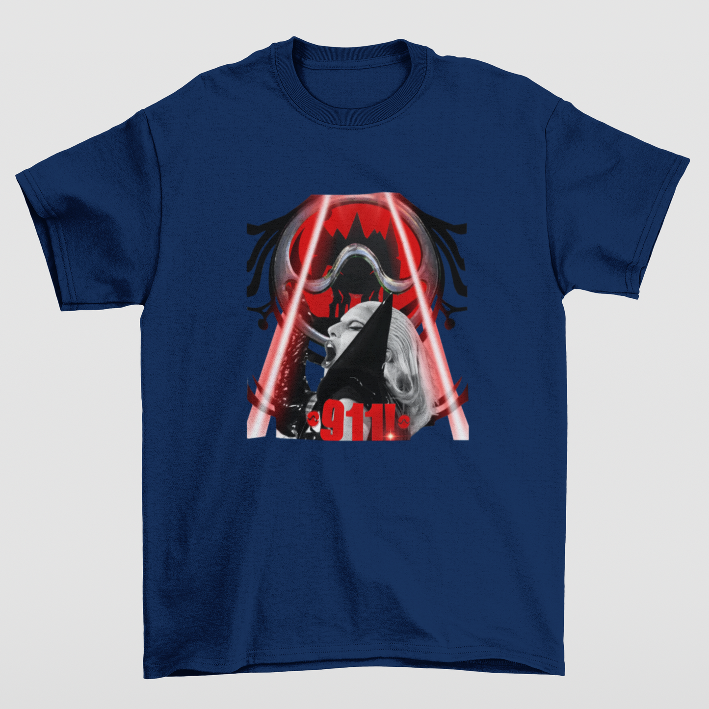 Camiseta Básica Lady Gaga 911