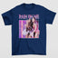 Camiseta Básica Lady Gaga Rain on Me