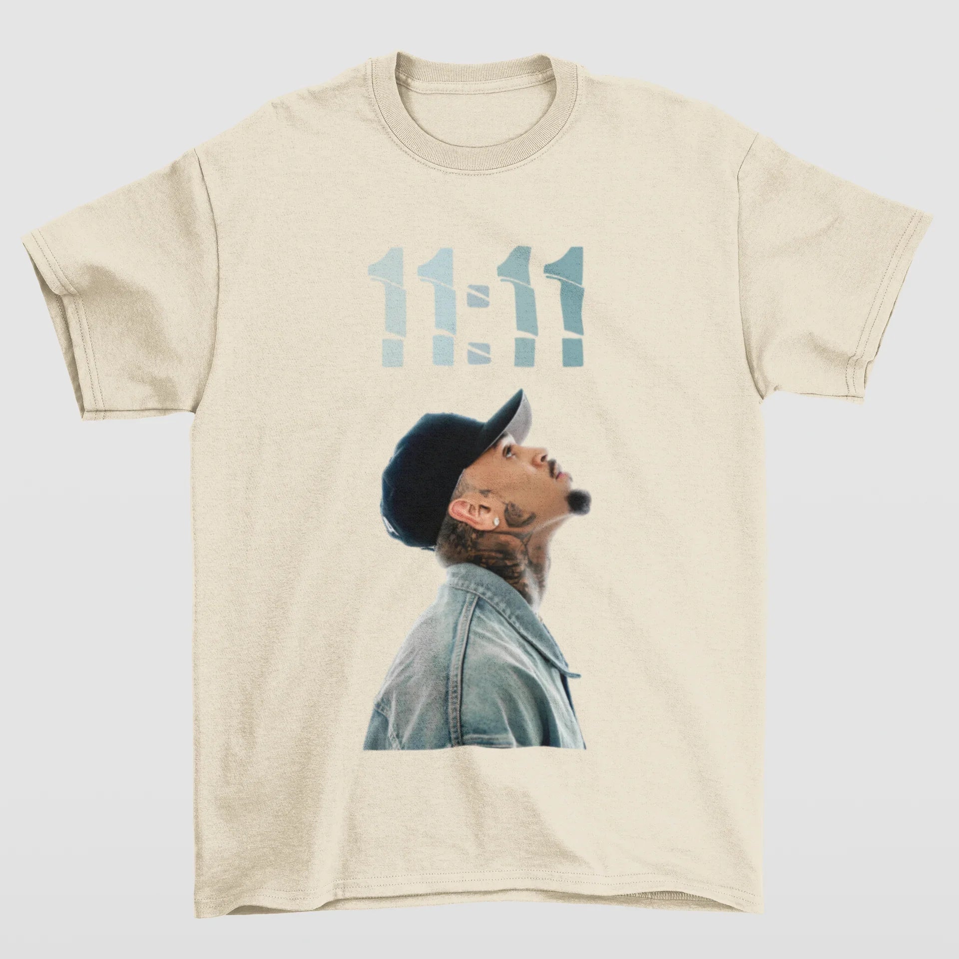 Camiseta Básica Chris Brown 11:11- PÉROLA