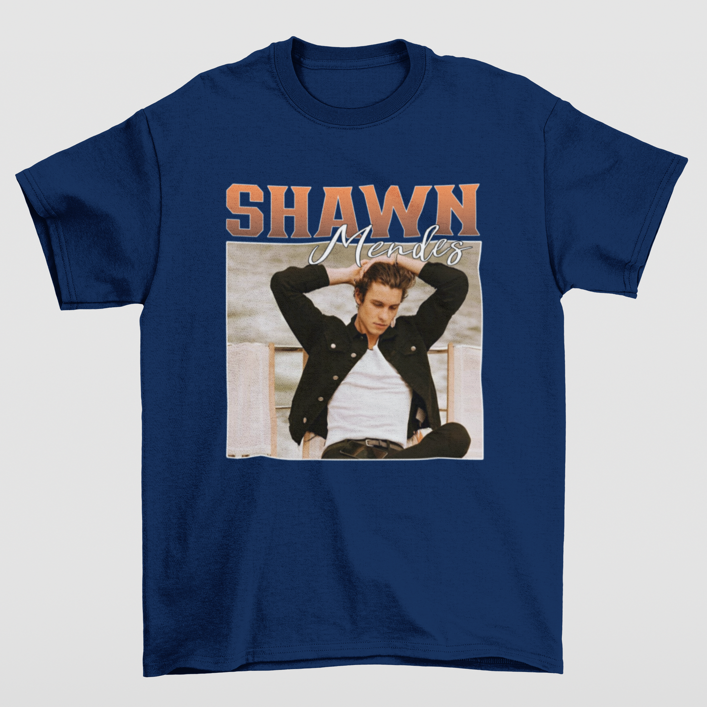 Camiseta Básica Shawn Mendes Graphic