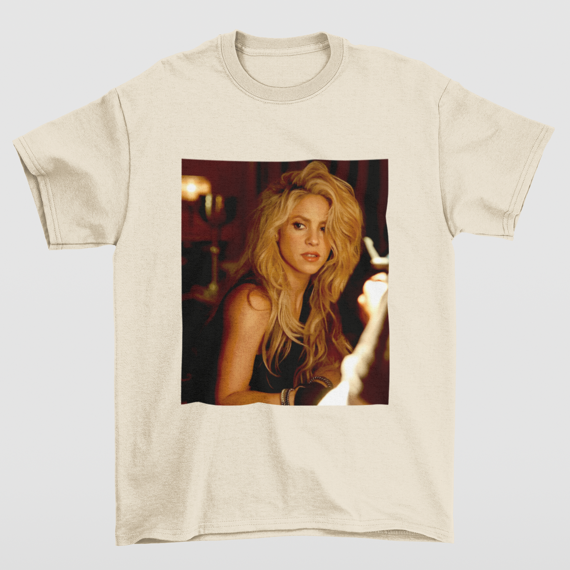 Camiseta Básica Shakira Classic- pérola