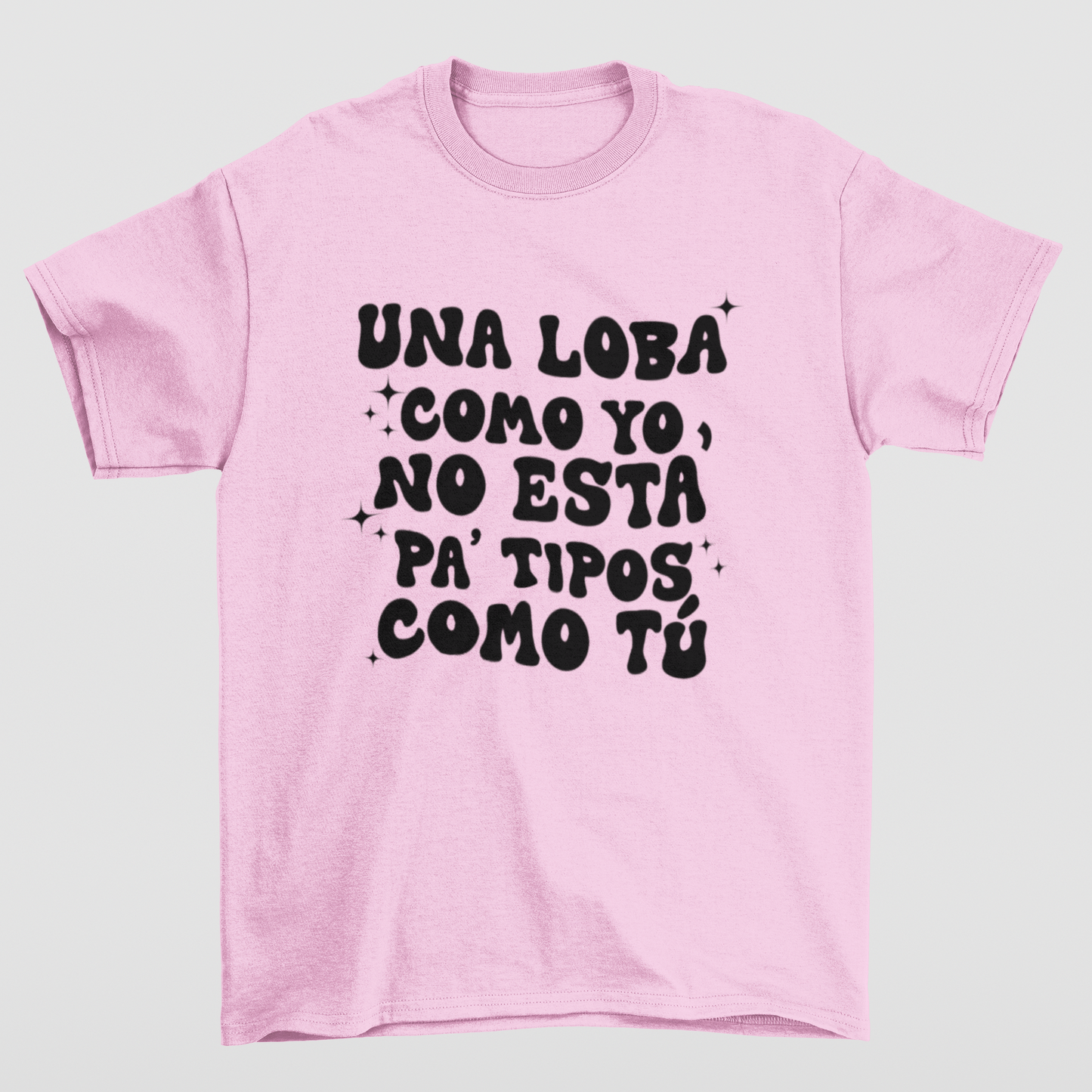 Camiseta Básica Shakira Loba- rosa bebe