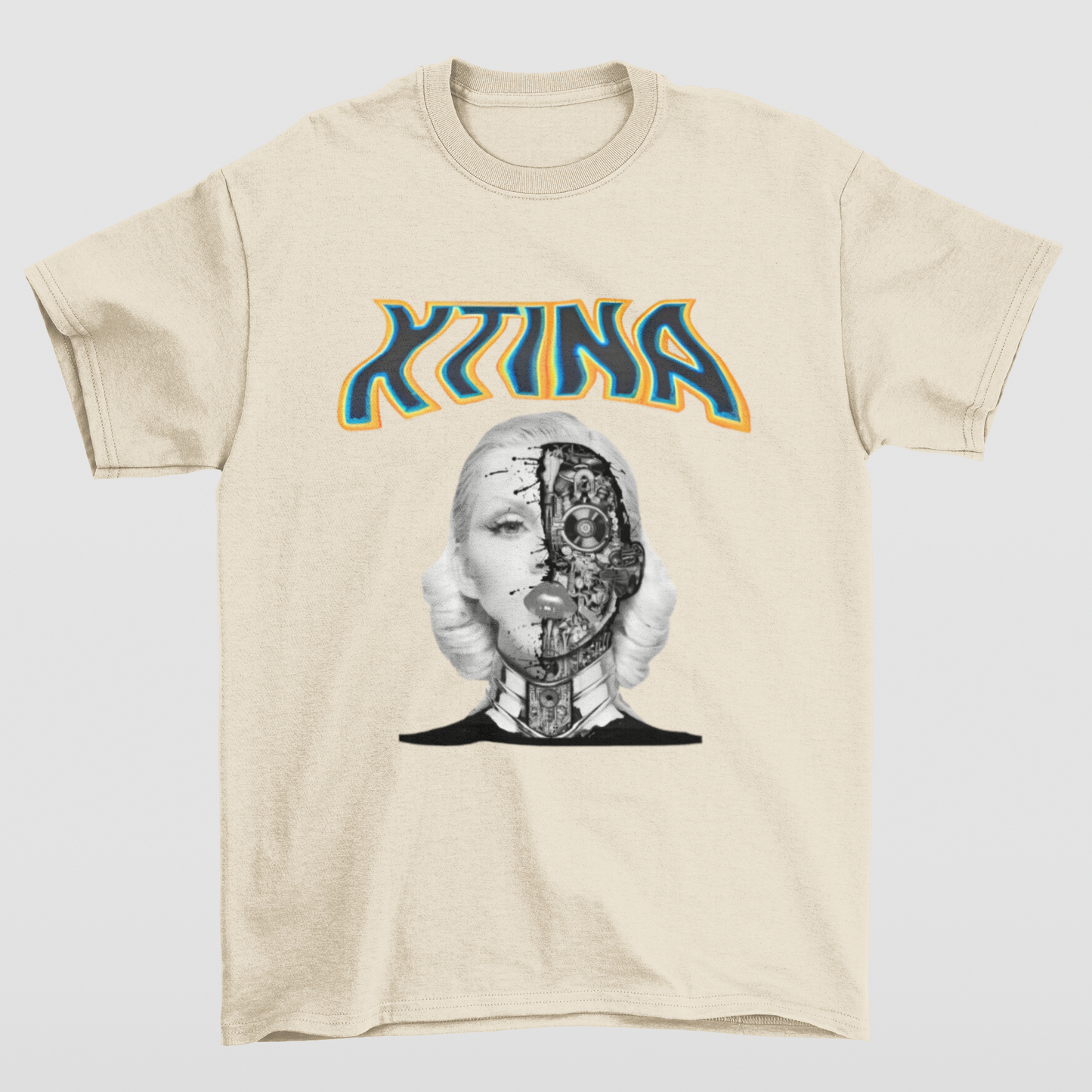 Camiseta Básica Christina Aguilera Bionic- PÉROLA