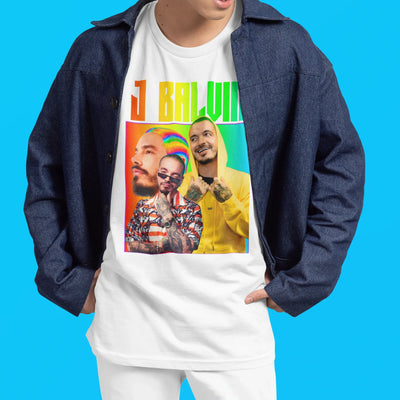 Camiseta Básica J Balvin Vintage
