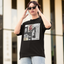 Camiseta Básica Lady Gaga Collage Art