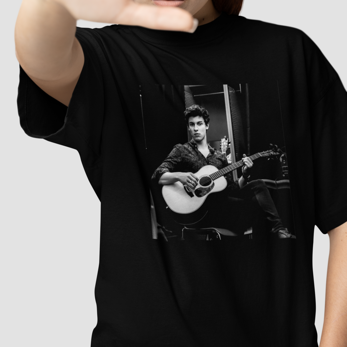 Camiseta Básica Shawn Mendes Vintage