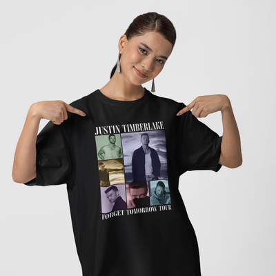 Camiseta Básica Justin Timberlake Forget Tomorrow Tour