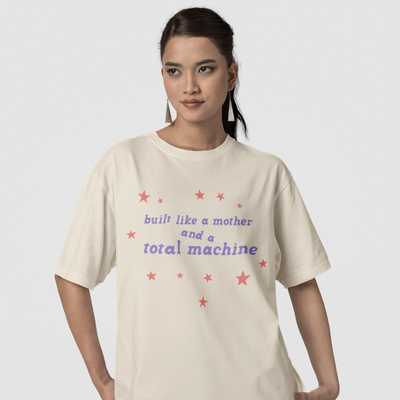 Camiseta Básica Olivia Rodrigo Total Machine- PÉROLA