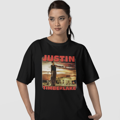 Camiseta Básica Justin Timberlake The Forget Tomorrow