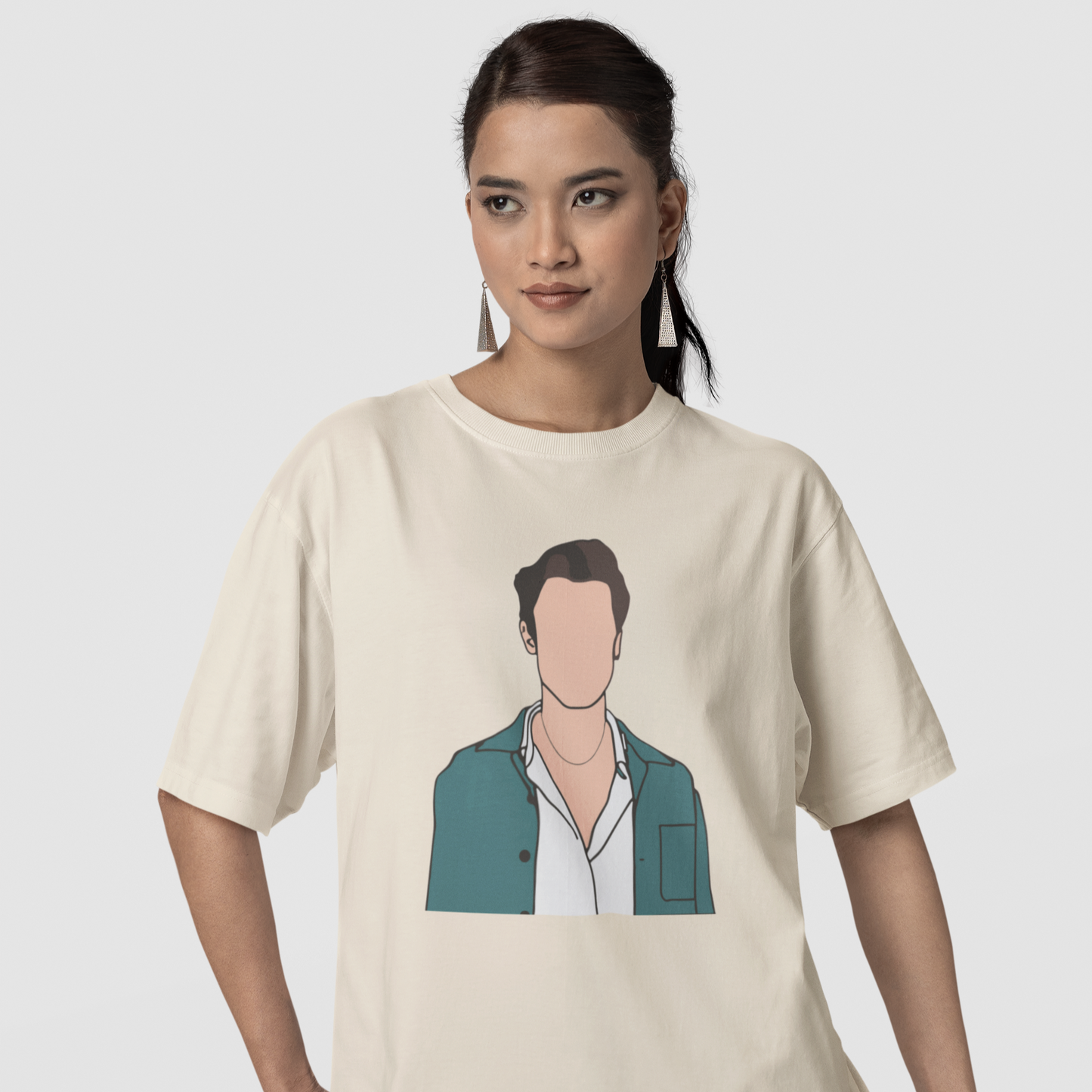 Camiseta Básica Shawn Mendes Illustration