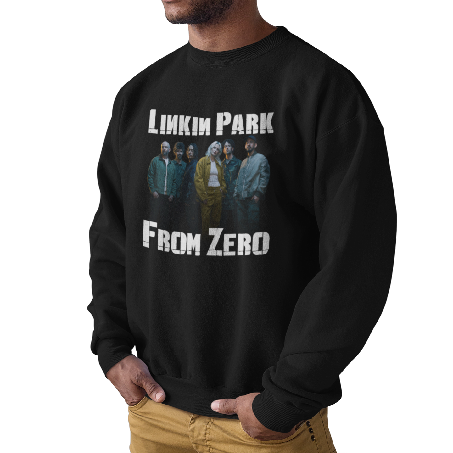 Moletom Gola Redonda Linkin Park From Zero