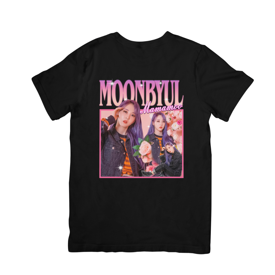 Camiseta Básica Mamamoo Moonbyul Graphic – Saoko