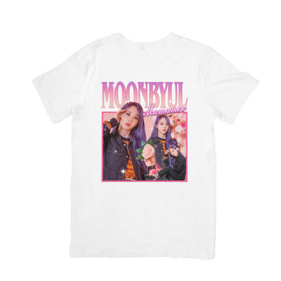 Camiseta Básica Mamamoo Moonbyul Graphic