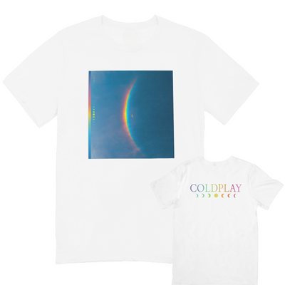 Camiseta Básica Coldplay Moon Music