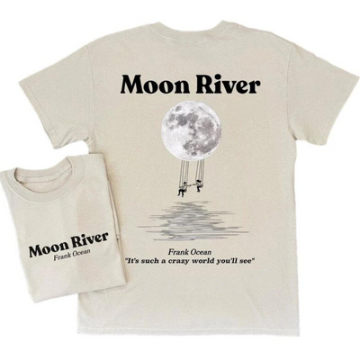 Camiseta Básica Frank Ocean Moon River
