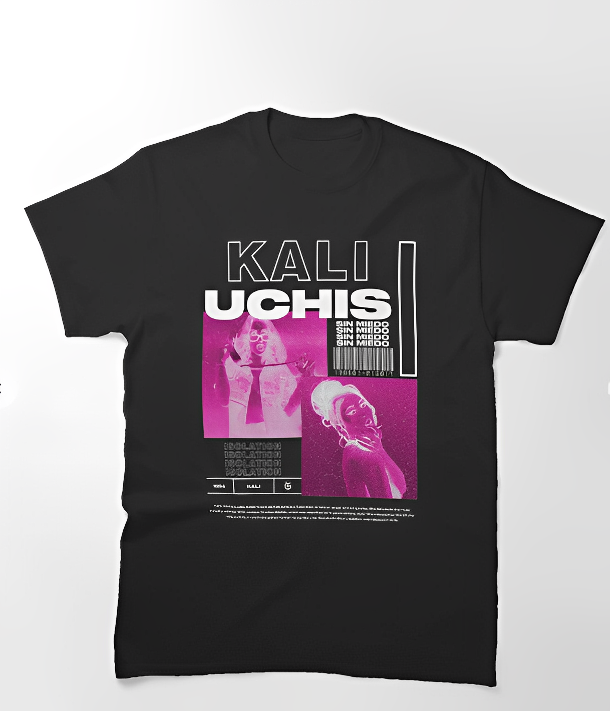 Camiseta Básica Kali Uchis Music