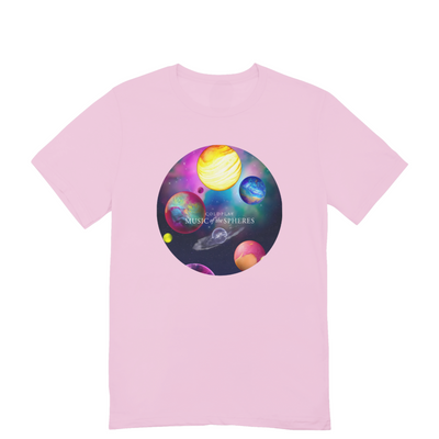 Camiseta Básica Coldplay Music Of The Spheres