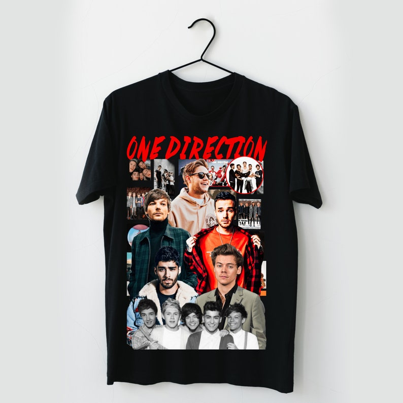 Camiseta Básica One Direction Music Pop