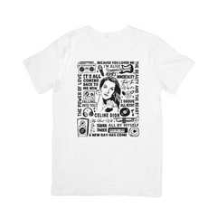 Camiseta Básica Céline Dion Musics