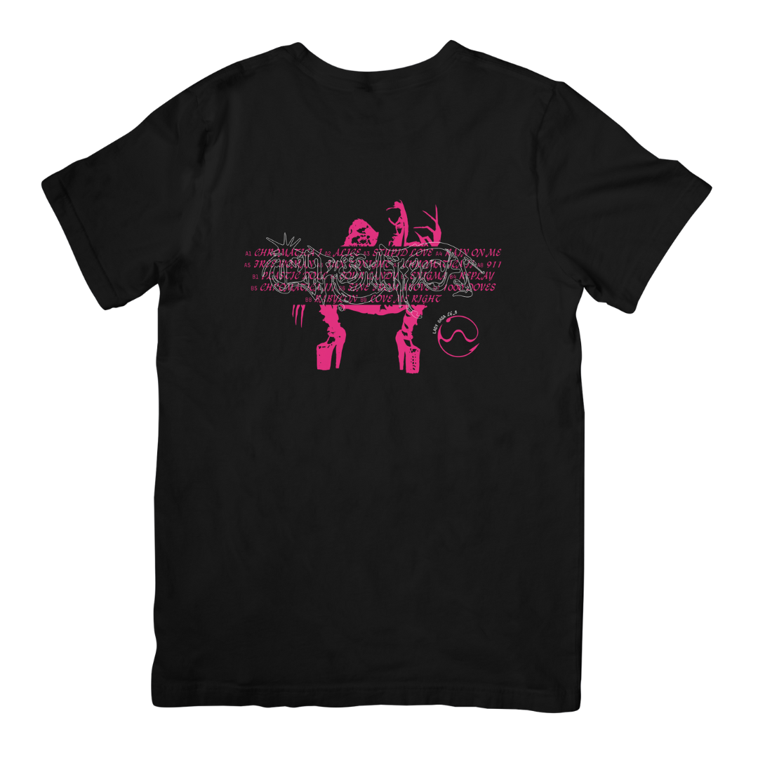 Camiseta Básica Lady Gaga Musics