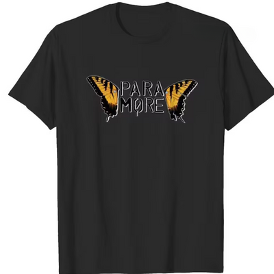 Camiseta Básica Paramore Music Tour