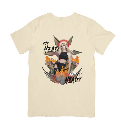 Camiseta Básica Ava Max My Head - Pérola