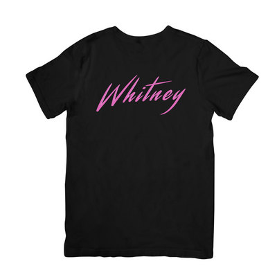 Camiseta Básica Whitney Houston Name