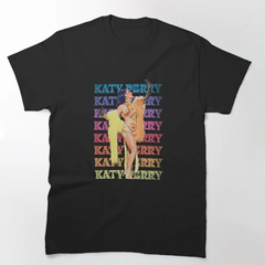 Camiseta Básica Katy Perry Name Graphic