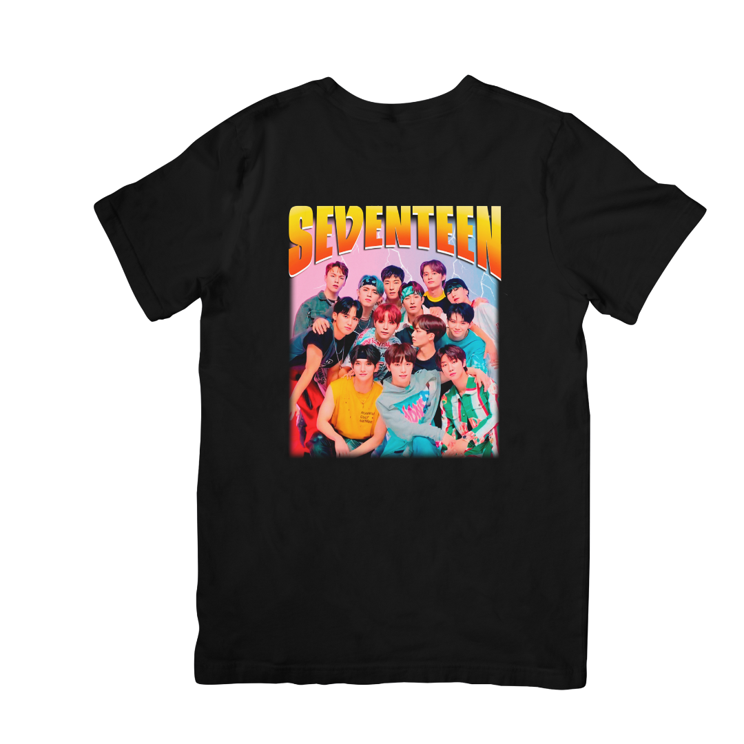 Camiseta Básica Seventeen Retro