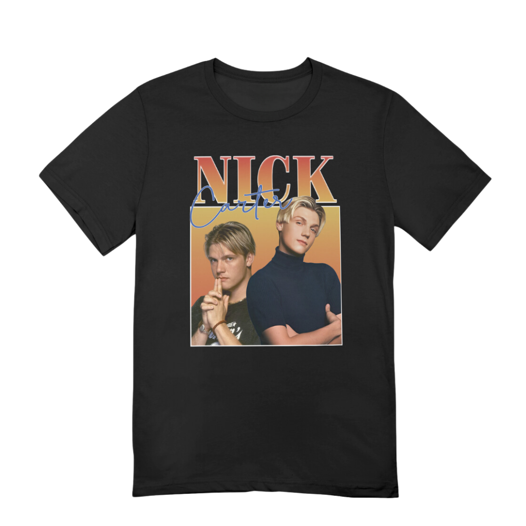 Camiseta Básica Backstreet Boys Nick Carter