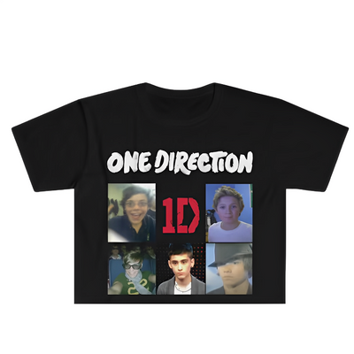 Camiseta Cropped One Direction Old