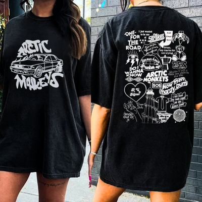 Camiseta Básica Arctic Monkeys One For The Road