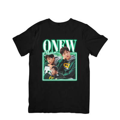 Camiseta Básica Shinee Onew Graphic