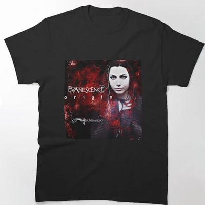 Camiseta Básica Evanescence Origin