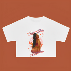 Camiseta Cropped Kali Uchis Orquideas